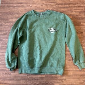 GILDAN GREEN TAHOE CREWNECK SIZE SMALL